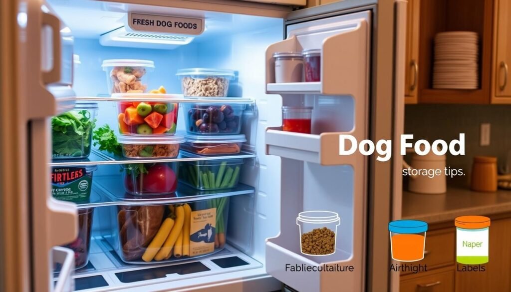 Storing Fresh Dog Food
