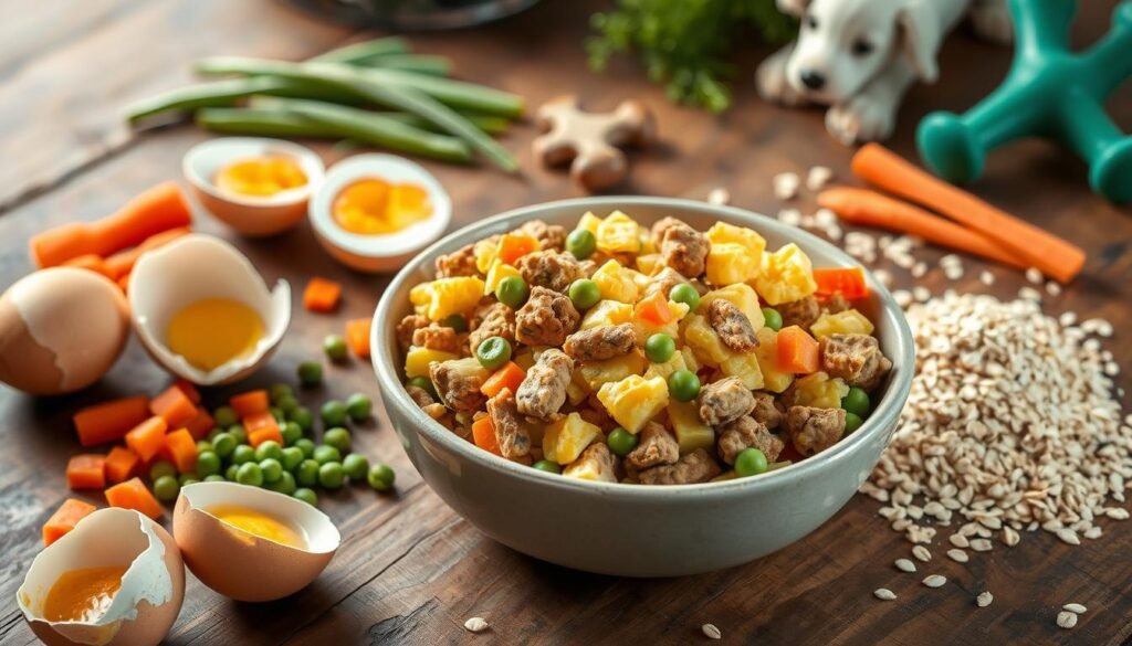 egg dog food recipe