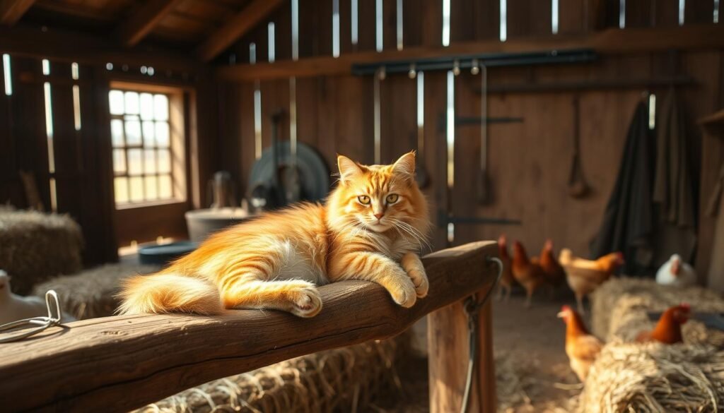 how to care for a barn cat