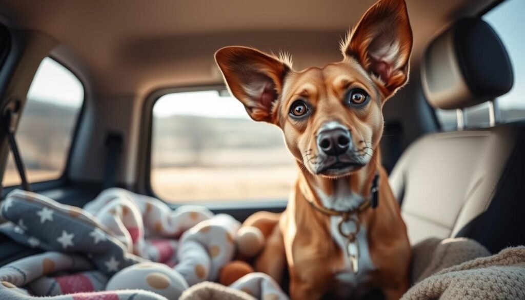 how to help a dog with car anxiety