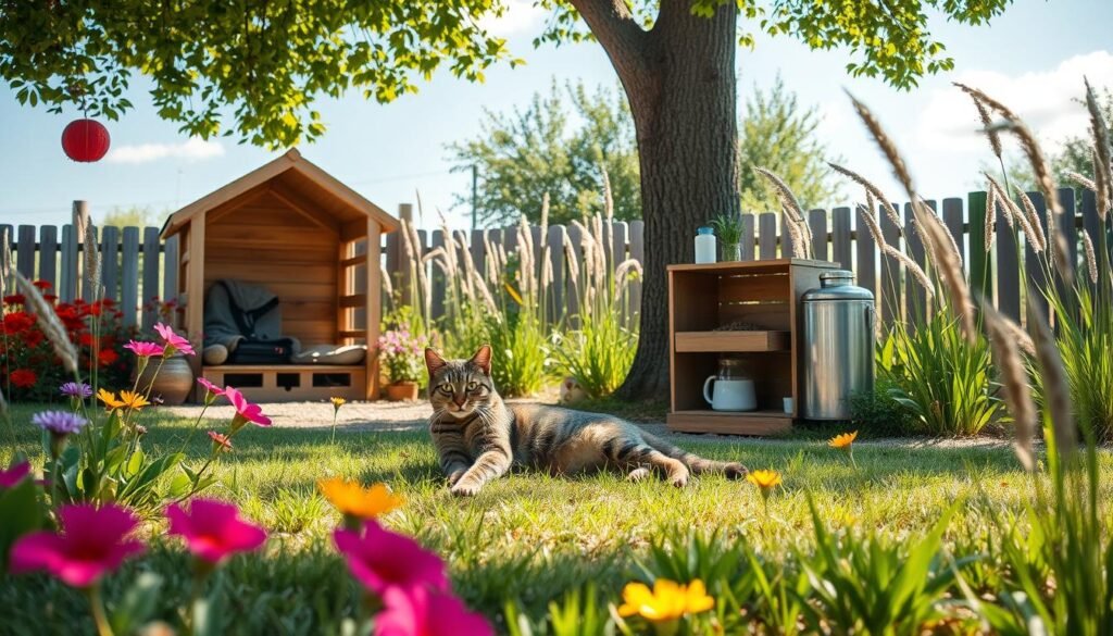 how to take care of outdoor cats