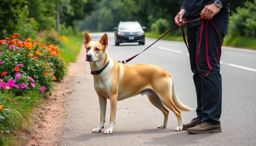 how to train a dog not to chase cars