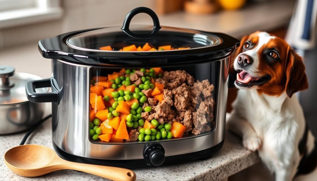 slow cooker dog food recipe