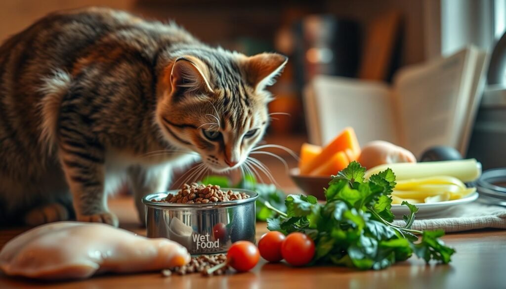 transitioning cat to homemade food