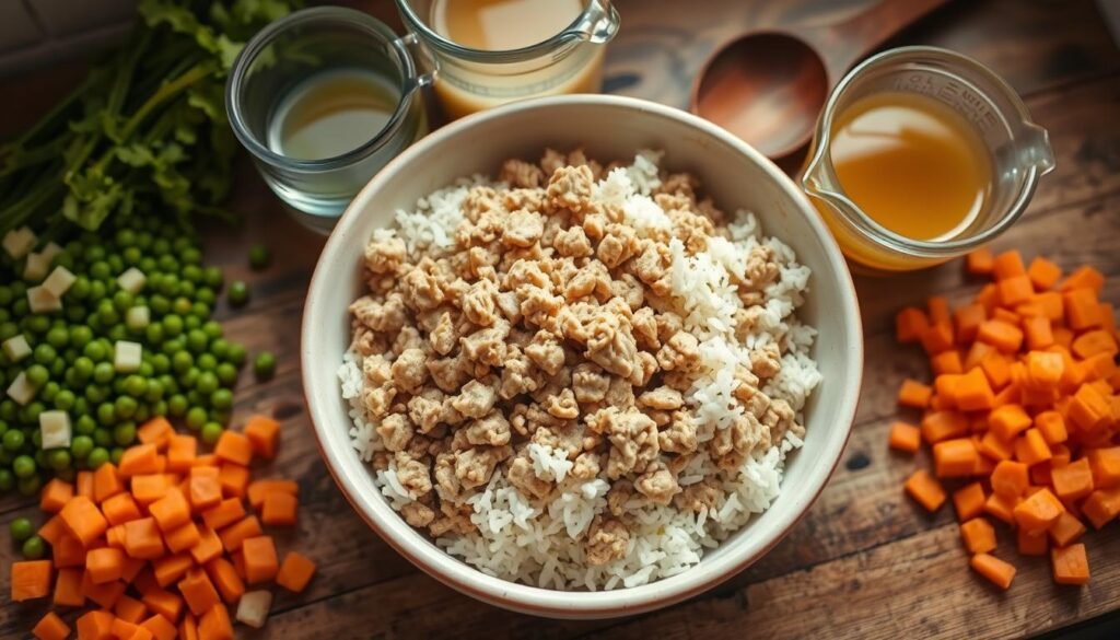 turkey rice dog food recipe