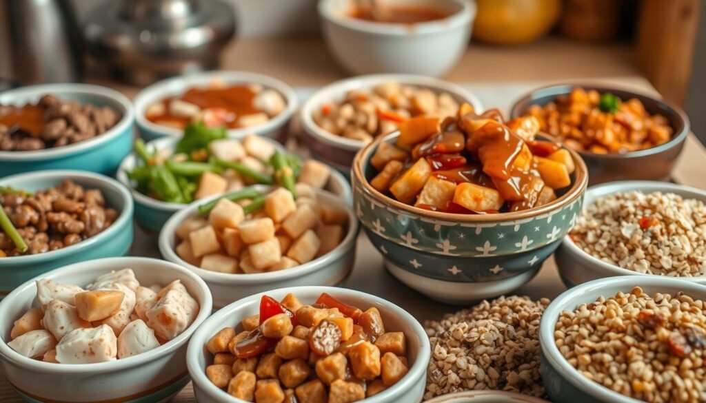 variety in cat diet with gravy