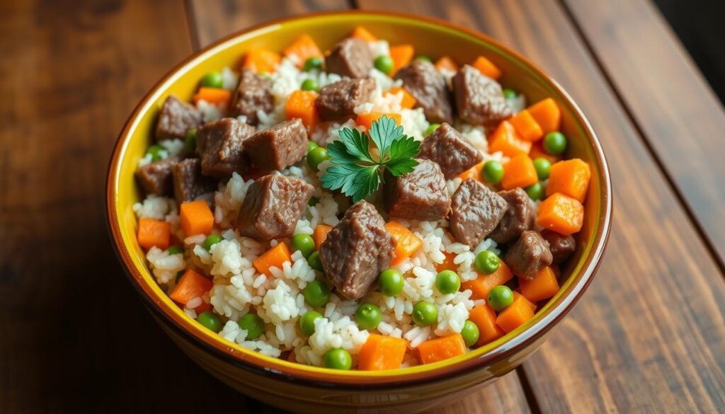 venison and rice dog food recipe