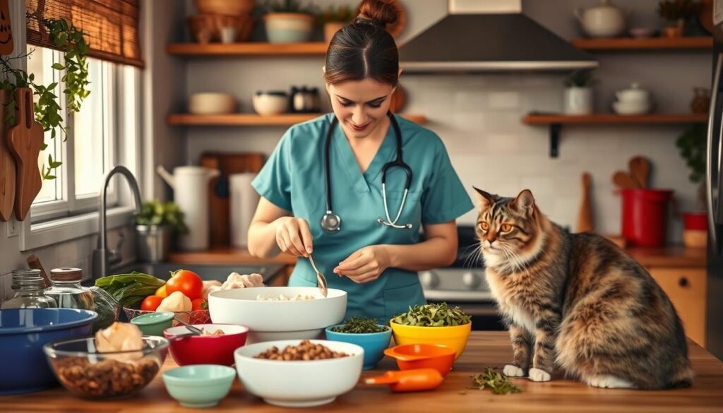 veterinary nutritionist for homemade cat food